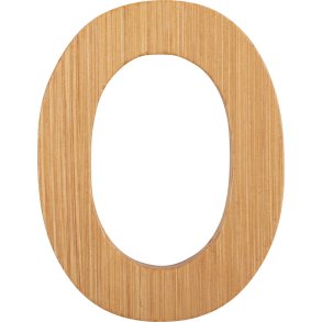 small foot ABC Bokstav O, Bambus