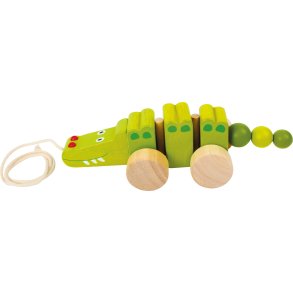 small foot Pull-Along Animal, Crocodile