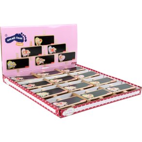 small foot Display med Huske-Klips (12stk), Lillebie