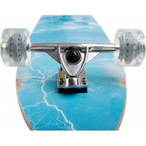 small foot Longboard Surfer
