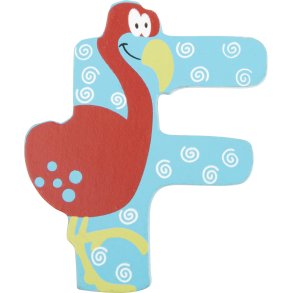 small foot Bogstav F , Dyr