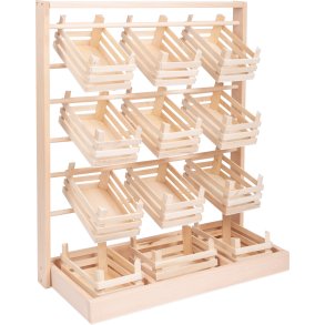 small foot Display Salgsstand, stor