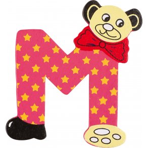 small foot Tr-Bogstav M, Bjrn