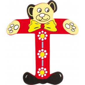 small foot Tr-Bogstav T, Bjrn