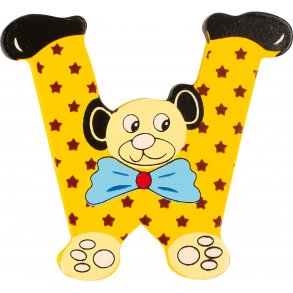 small foot Tr-Bogstav W, Bjrn