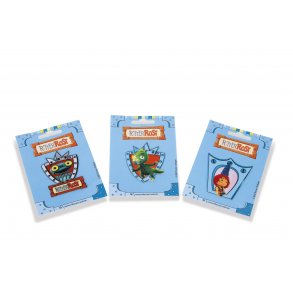 small foot Strykmrken till Klder (3 st.), Riddare Rost/Skld